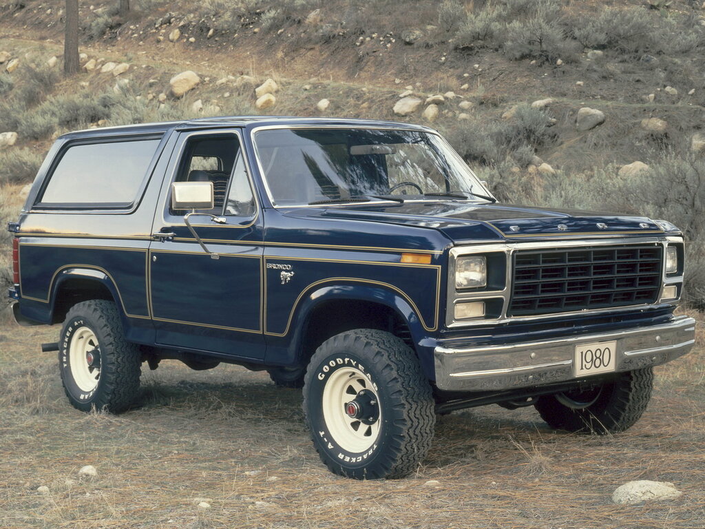 Ford Bronco 3 поколение, джип/suv 3 дв. (10.1979 - 09.1981)